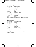 Предварительный просмотр 8 страницы Salton HB-1101 Instruction Booklet