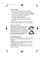 Предварительный просмотр 6 страницы Salton HG-1008 Instruction Booklet