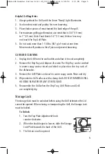 Preview for 5 page of Salton HG-1025 Instruction Booklet