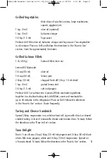 Preview for 8 page of Salton HG-1025 Instruction Booklet