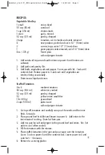 Preview for 6 page of Salton ID-1172 Instruction Booklet