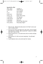 Preview for 7 page of Salton ID-1172 Instruction Booklet