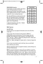 Preview for 7 page of Salton ID1304 Instruction Booklet