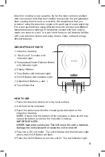 Preview for 5 page of Salton ID1553 Instruction Booklet