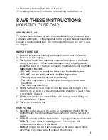 Preview for 3 page of Salton JK1657 Instruction Booklet