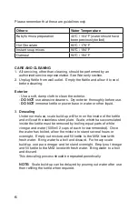 Preview for 6 page of Salton JK2038 Instruction Booklet