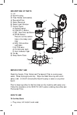 Preview for 4 page of Salton JUMBO java FC1667TH Instruction Booklet