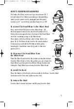 Preview for 5 page of Salton KM25 Instruction Booklet