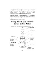 Preview for 4 page of Salton ME8TDPB Use And Care Manual