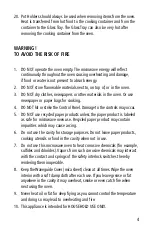 Preview for 4 page of Salton MW-2024 Instruction Booklet