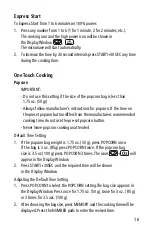 Preview for 16 page of Salton MW-2024 Instruction Booklet