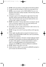 Предварительный просмотр 8 страницы Salton MW-2047 Instruction Booklet