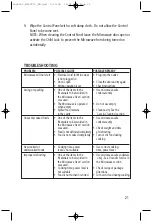 Предварительный просмотр 21 страницы Salton MW-2047 Instruction Booklet