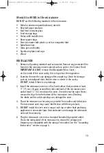 Preview for 10 page of Salton MW2095 Instruction Booklet