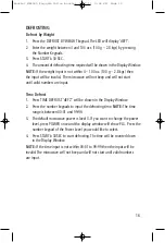 Preview for 16 page of Salton MW2095 Instruction Booklet