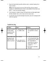 Preview for 10 page of Salton Platinum Series Instruction Booklet