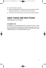 Preview for 3 page of Salton RC1173 Instruction Booklet