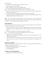 Preview for 5 page of Salton SCI2009 Warranty And Instructions