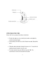 Preview for 5 page of Salton SCK 35G Instructions And Warranty Information