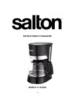 Preview for 10 page of Salton SCM200 Instructions And Warranty