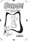 Salton SD8PC3D Scooby-Doo! Use And Care Manual предпросмотр