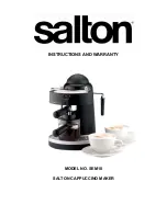 Preview for 1 page of Salton SEM10 Instructions And Warranty Information