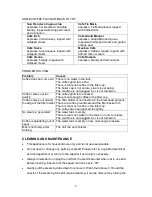 Preview for 8 page of Salton SEM10 Instructions And Warranty Information