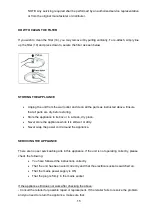 Preview for 15 page of Salton SEPC01 Instructions And Warranty