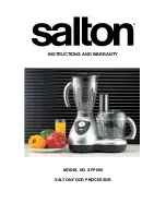 Salton SFP600 Instructions Manual preview