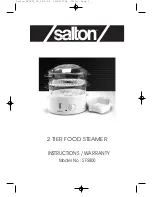 Salton SFS800 Instruction Manual preview
