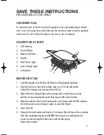 Предварительный просмотр 3 страницы Salton SG-1207 Instruction Booklet