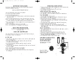 Preview for 2 page of Salton SG8SS Owner'S Manual