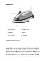 Предварительный просмотр 6 страницы Salton SI220 Instructions And Warranty