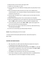 Preview for 12 page of Salton SI220 Instructions And Warranty