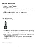 Preview for 5 page of Salton SIMM12 Instructions And Warranty