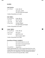 Preview for 6 page of Salton SM-1012 Instruction Booklet