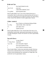 Preview for 7 page of Salton SM-1012 Instruction Booklet