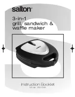 Preview for 1 page of Salton SM-1069 Instruction Booklet