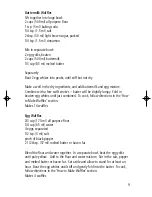 Preview for 9 page of Salton SM-1069 Instruction Booklet