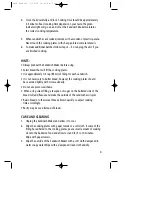 Предварительный просмотр 4 страницы Salton SM-2 Manual