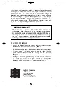 Preview for 8 page of Salton SM-2 Manual