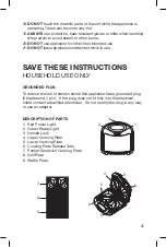 Предварительный просмотр 3 страницы Salton SM1543 Instruction Booklet