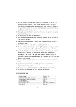 Preview for 5 page of Salton SMA20L Instructions And Warranty