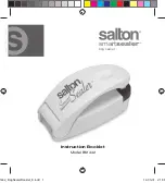 Preview for 1 page of Salton smartsealer BS1442 Instruction Booklet