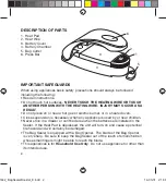 Preview for 2 page of Salton smartsealer BS1442 Instruction Booklet