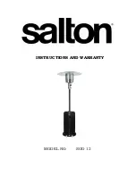 Preview for 1 page of Salton SOD 12 Instructions And Warranty