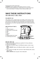 Предварительный просмотр 3 страницы Salton SP1963 Instruction Booklet