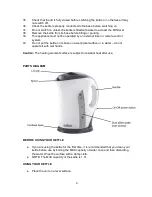 Preview for 4 page of Salton SPCK Series Instructions And Warranty