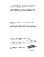 Предварительный просмотр 7 страницы Salton SSP02 Instructions And Warranty