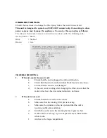 Preview for 7 page of Salton SWC 030 Instructions And Warranty